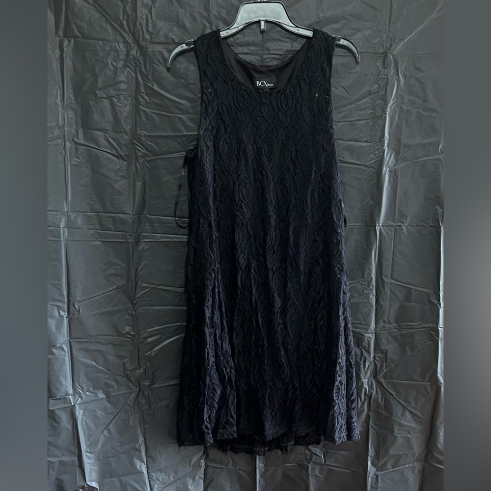 A beautiful BCX dress in a black laced small.